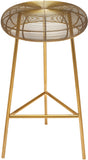 Tuscany Iron Bar Stool — 964-C - Gold - 964Gold alternate view 2