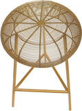 Tuscany Iron Bar Stool — 964-C - Gold - 964Gold alternate view 4