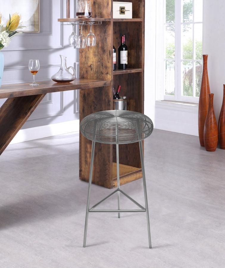 Tuscany Iron Bar Stool — 964-C - Silver - 964Silver alternate view 1
