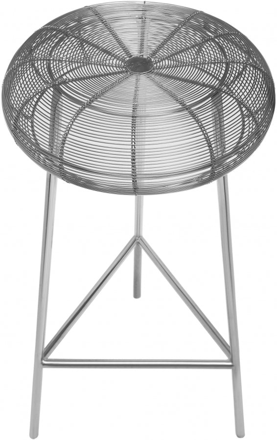 Tuscany Iron Bar Stool — 964-C - Silver - 964Silver alternate view 4