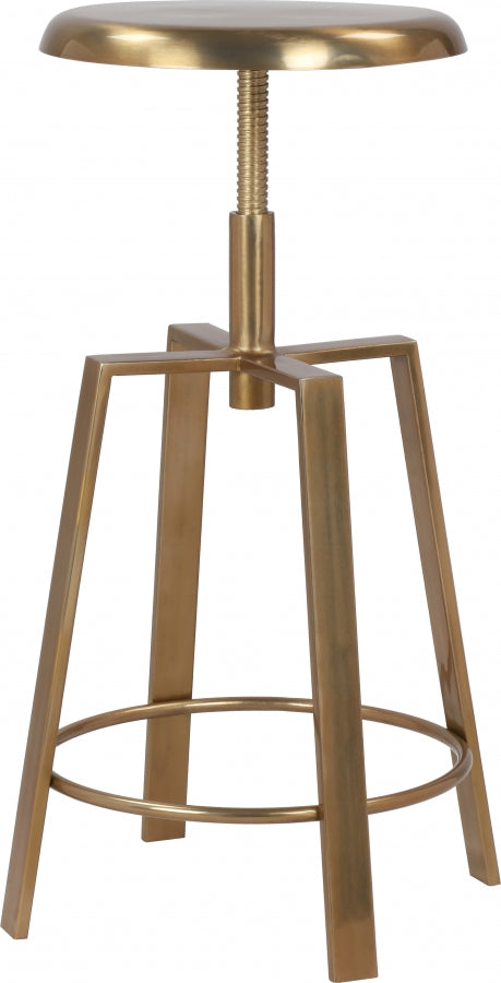 Lang Iron Adjustable Bar / Counter Stool — 936-C - Gold - 936Gold alternate view 3