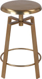 Lang Iron Adjustable Bar / Counter Stool — 936-C - Gold - 936Gold alternate view 4