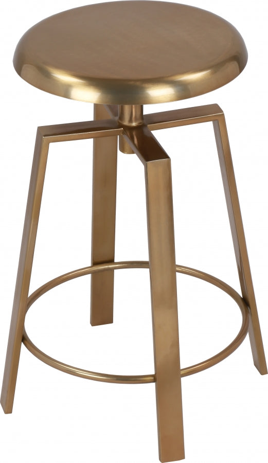 Lang Iron Adjustable Bar / Counter Stool — 936-C - Gold - 936Gold alternate view 6