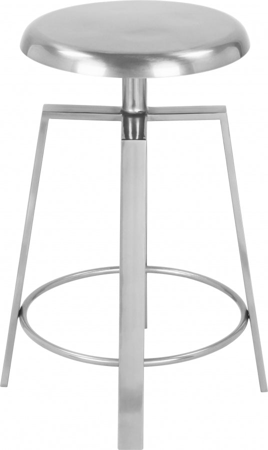 Lang Iron Adjustable Bar / Counter Stool — 936-C - Silver - 936Silver alternate view 5