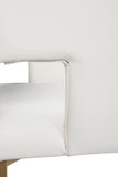 Caleb Vegan Leather Upholstered Counter Stool — 969-C-Leather - White - 969White-C alternate view 5