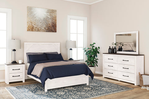 Gerridan White/Gray Youth Panel Bedroom Set