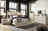 Cambeck Whitewash Panel Bedroom Set
