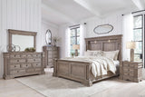 Blairhurst Light Grayish Brown Panel Bedroom Set