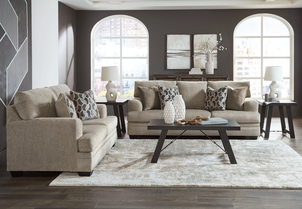 Stonemeade Taupe Living Room Set