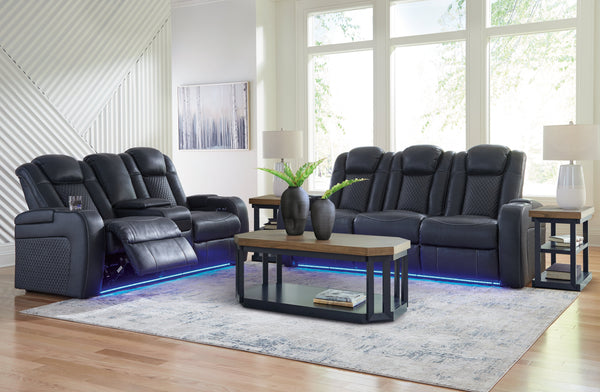 Fyne-Dyme Sapphire Power Reclining Living Room Set