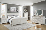 Robbinsdale Antique White Panel Bedroom Set