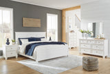 Fortman White Youth Panel Bedroom Set