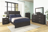 Belachime Black/Gray Youth Panel Bedroom Set