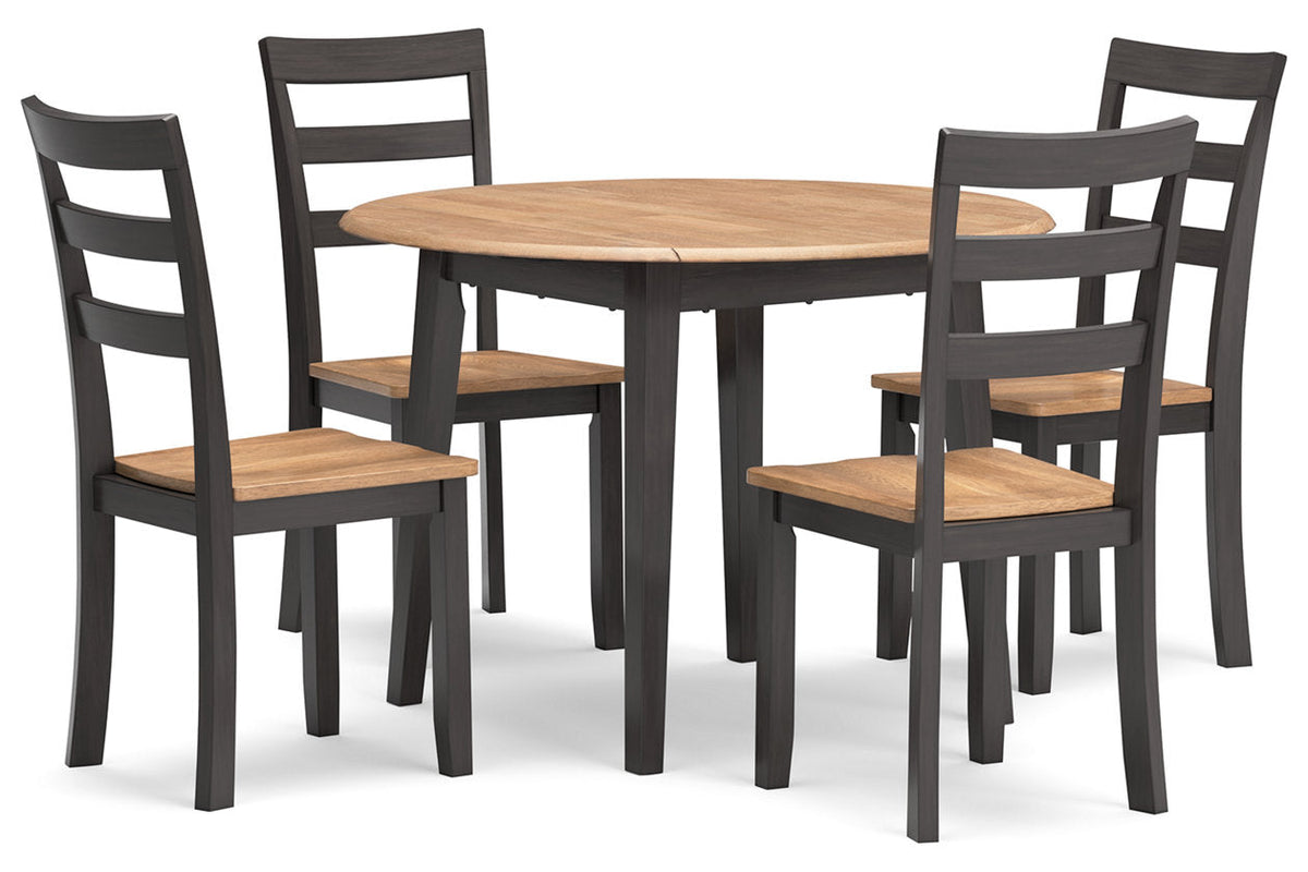 Gesthaven Natural/Brown Dining Room Set