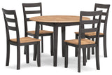 Gesthaven Natural/Brown Dining Room Set
