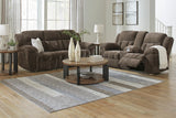 Frohn Chocolate Reclining Living Room Set