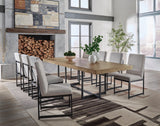 Tomtyn Light Brown Extension Dining Room Set