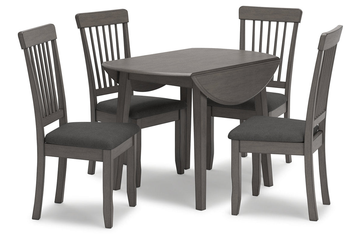 Shullden Gray Dining Room Set