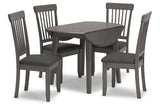 Shullden Gray Dining Room Set