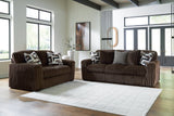 Midnight-Madness Chocolate Living Room Set