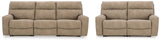 Next-Gen Sand DuraPella Power Reclining Living Room Set