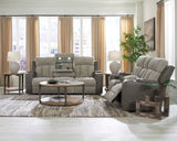 WhipLash Sisal Power Reclining Living Room Set