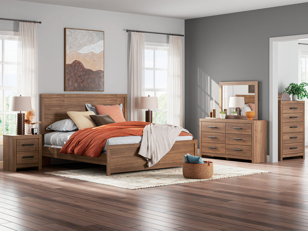 Broachmyn Auburn Panel Bedroom Set
