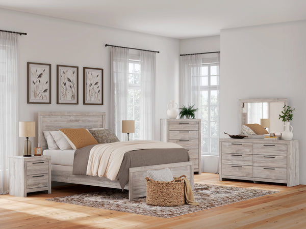 Broachmyn Gray Panel Bedroom Set