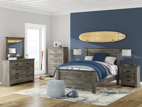 Frandern Black/Gray Youth Bedroom Set