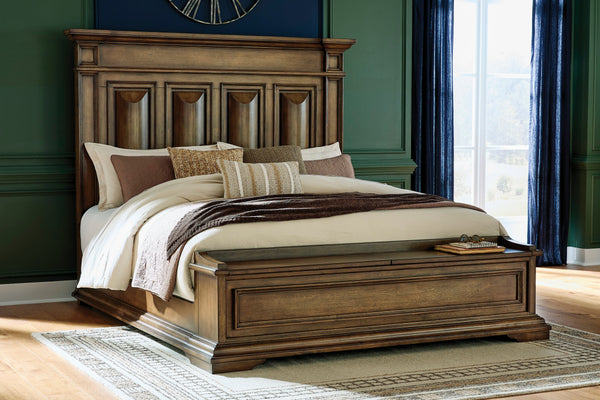 Frantanna Brown Panel Storage Bedroom Set