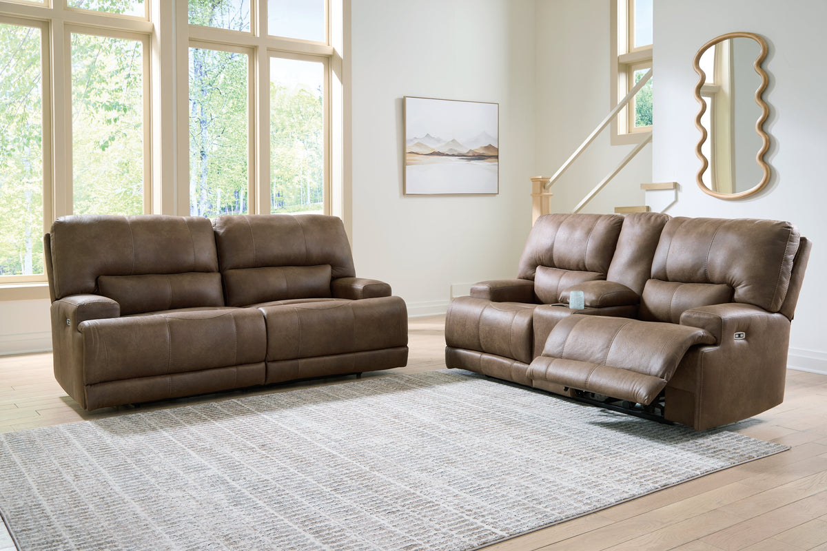 Beckley Place Earth Power Reclining Living Room Set