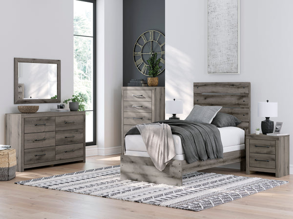 Graystorm Brown Gray Youth Panel Bedroom Set