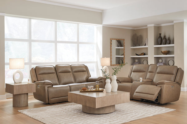 Glencroft Sahara Power Reclining Living Room Set