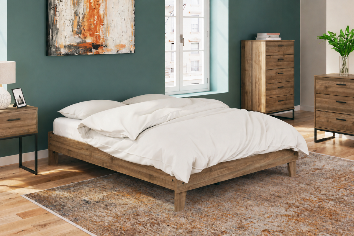 Deanlow Honey Queen Platform Bedroom Set