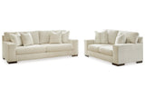 Maggie Birch Living Room Set — Birch / Sofa & Loveseat