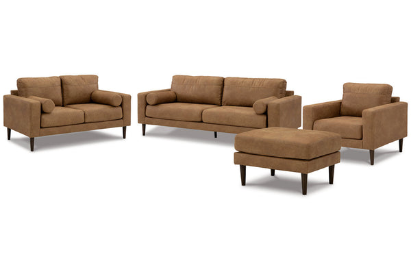 Telora Caramel Living Room Set