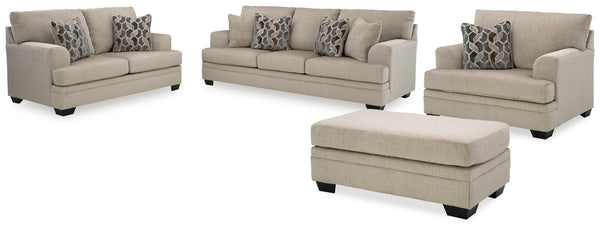 Stonemeade Taupe Living Room Set