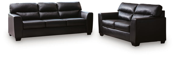 Glennbre Midnight Living Room Set