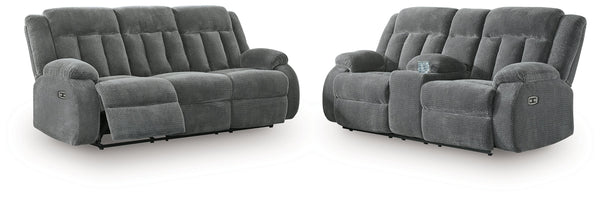 Observation Steel Power Reclining Living Room Set