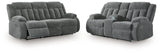 Observation Steel Power Reclining Living Room Set — Sofa & Loveseat / Steel