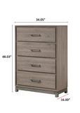 River Brown Panel Bedroom Set by Crown Mark – detail 6
