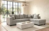 Hudson Gray Sectional | Olivia Furniture