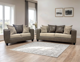 Ballater Latte Sofa & Loveseat Set | Olivia Furniture