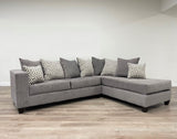 Monroe Smoke Sectional | Olivia Furniture