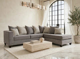 Monroe Smoke Sectional | Olivia Furniture