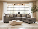 Monroe Smoke Sectional | Olivia Furniture