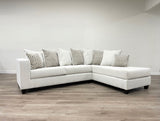 Monroe Stone RAF Sectional | Olivia Furniture