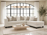 Monroe Stone RAF Sectional | Olivia Furniture