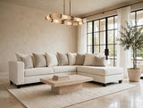 Monroe Stone RAF Sectional | Olivia Furniture