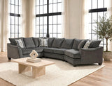 Tide Gray Anchor Sectional | Olivia Furniture